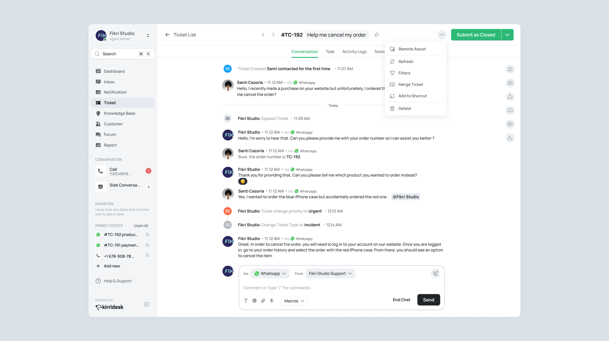 kirridesk-customer-service-management-system-case-study