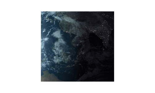 Image of the earth to represent Nature Lab's positive impact via Untamed Planet back to the real world