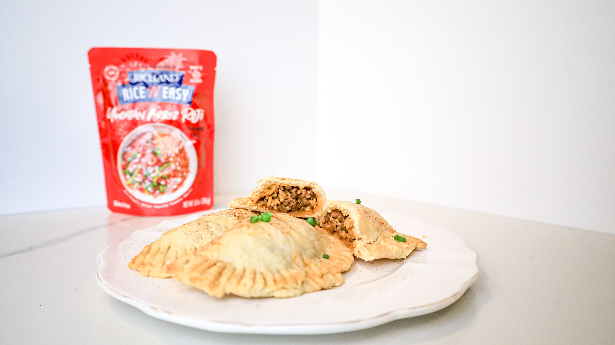 Air Fried Ground Beef and Rice Empanadas Riceland