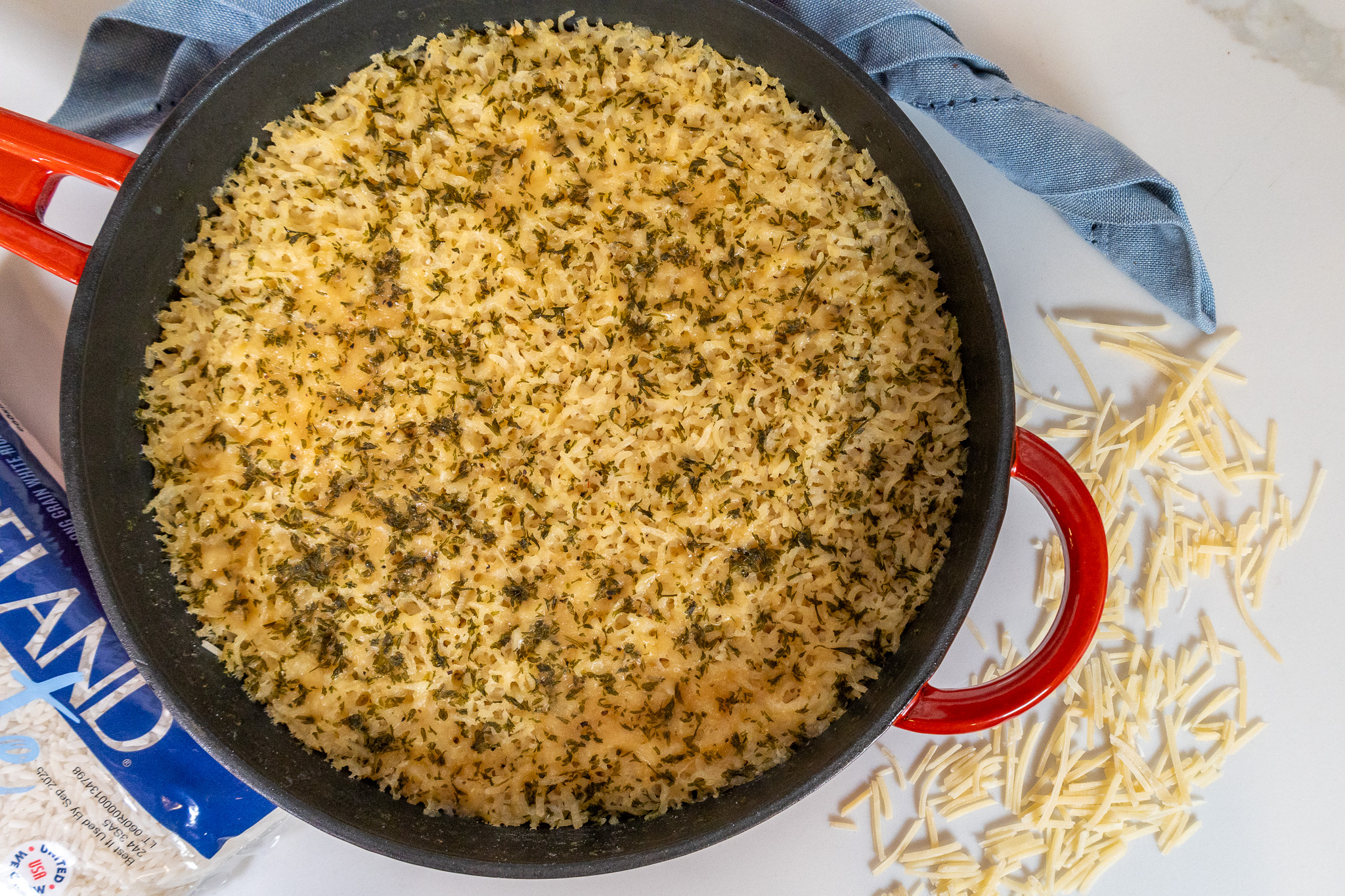 Baked Parmesan Rice | Riceland