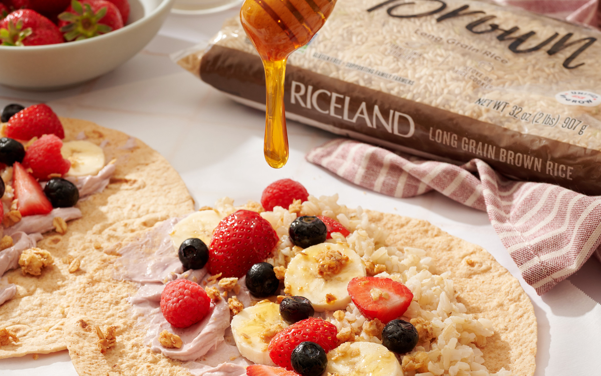 Brown Rice, Nuts, and Berries Riceland