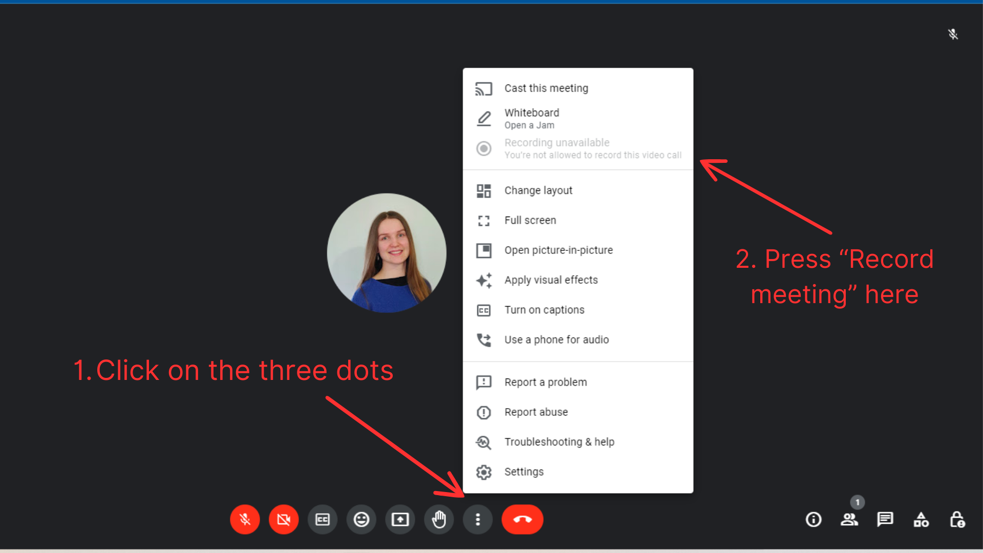 How to record google meet on pc and phone for free step by step 