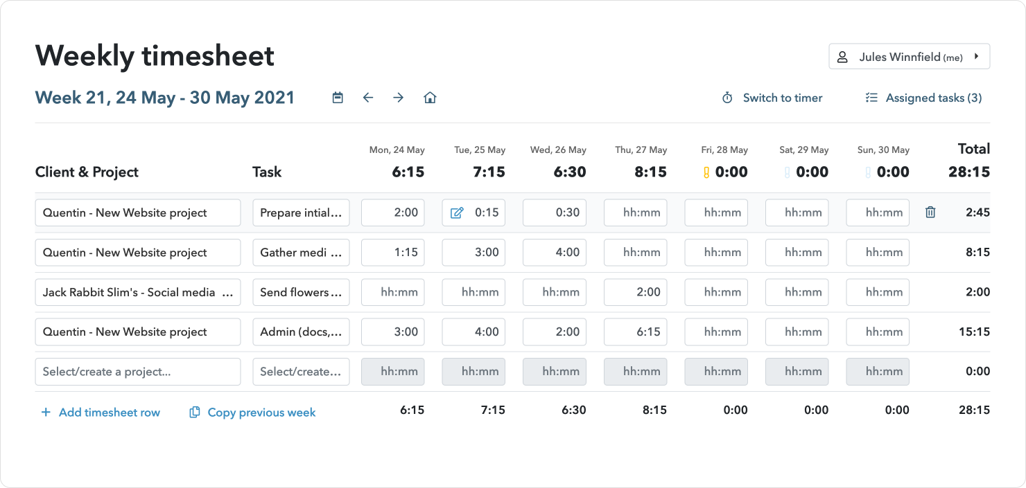 The Ultimate Time Keeping App My Hours