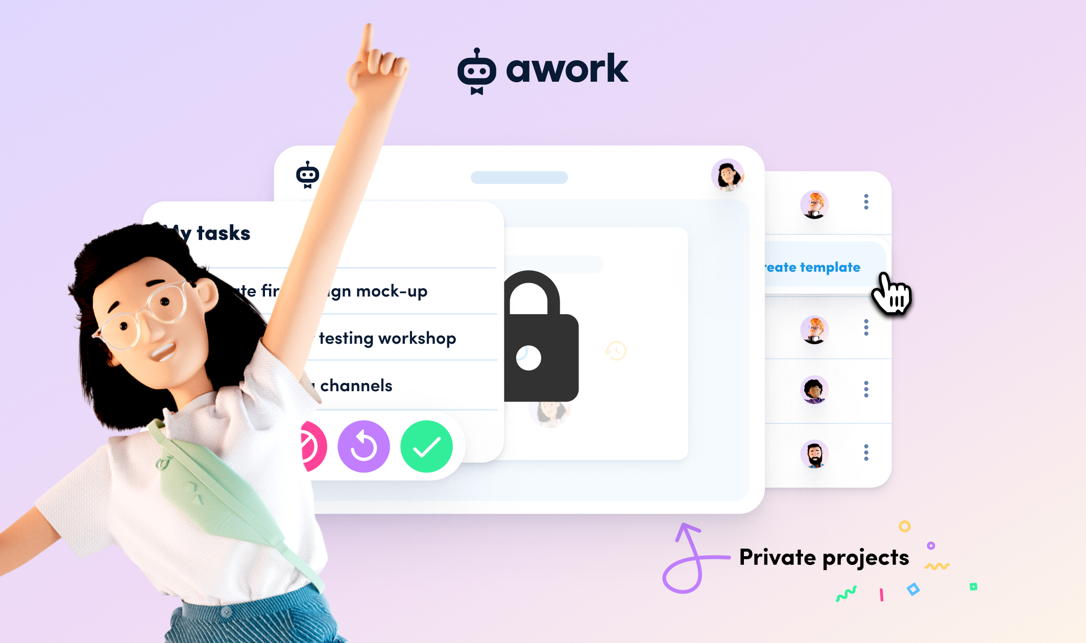 Hamster release: Private projects, templates 2.0 and more