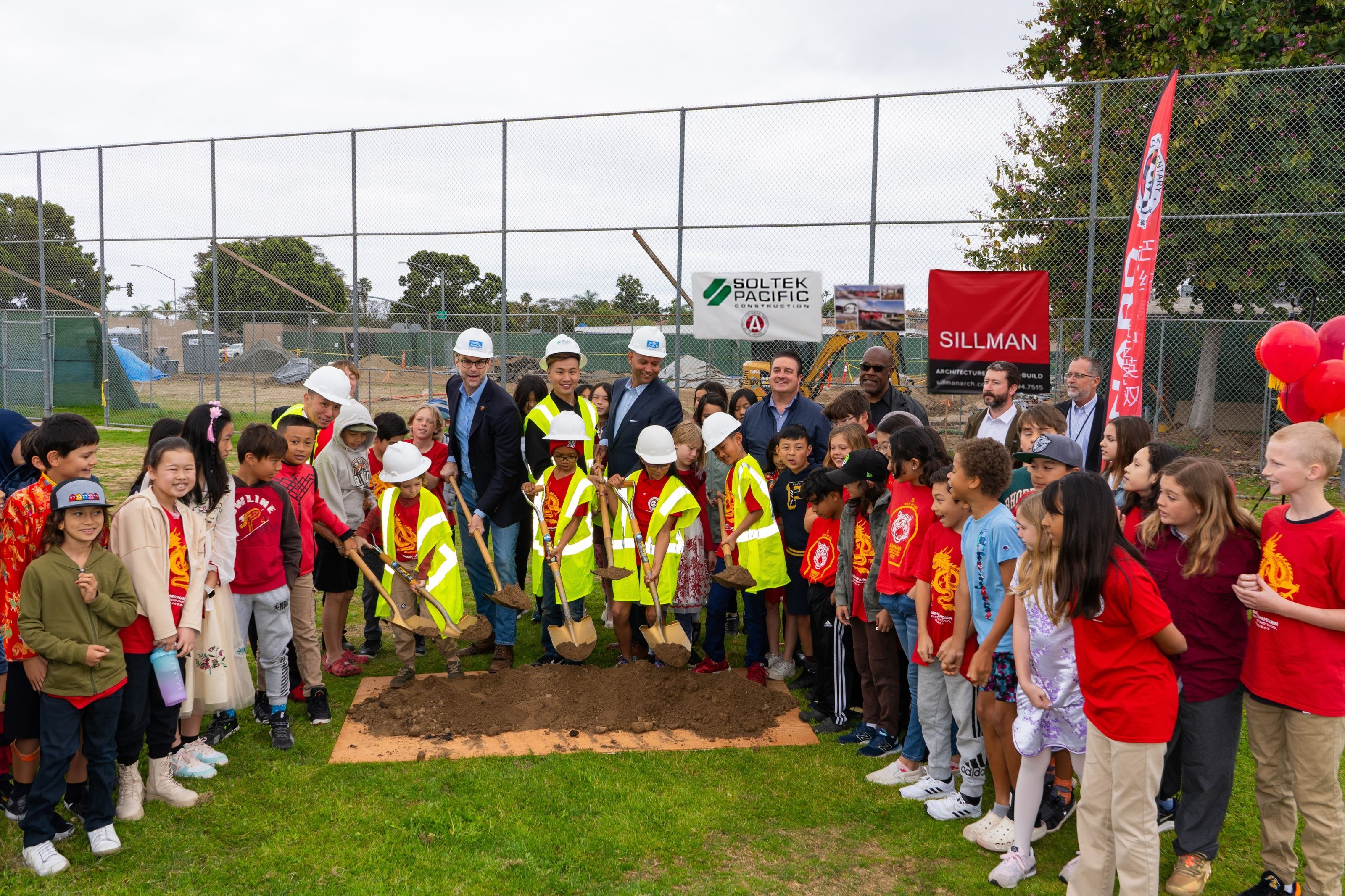 Breaking Ground at Barnard Elementary