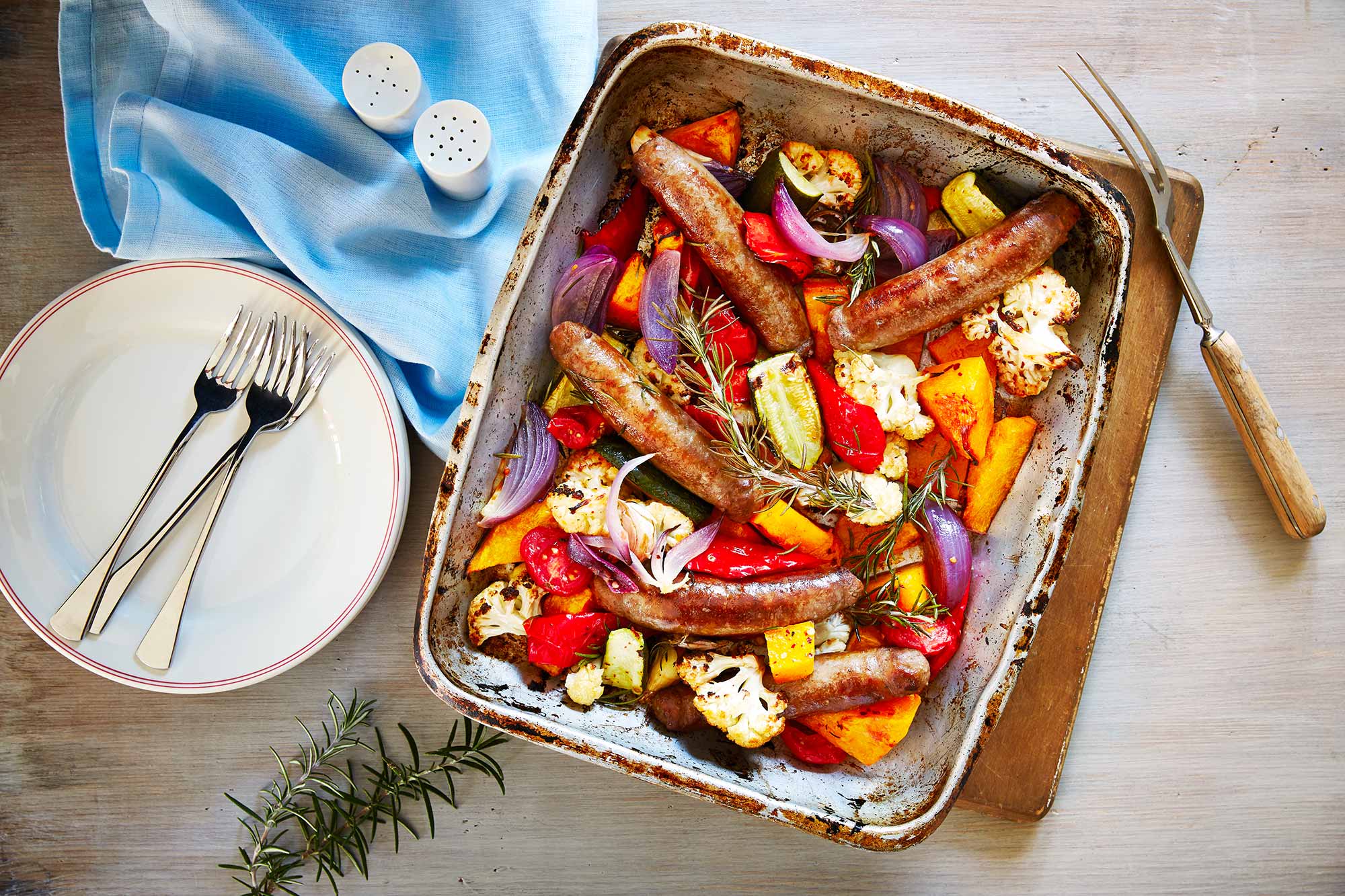 RATATOUILLE SAUSAGE BAKE Cleaver's Organic