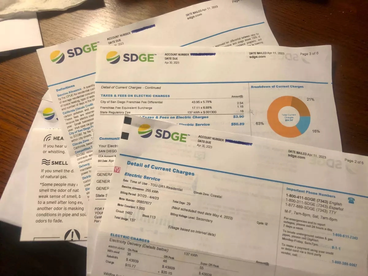 Sdge Bill Matrix Online Payment