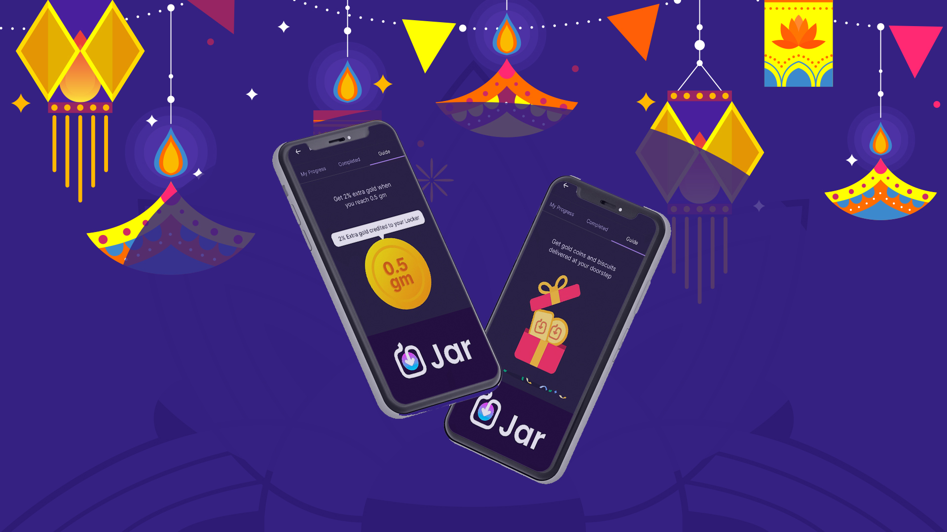 It’s Raining Offers at Jar this festive season! Buy Gold on Jar App Now!