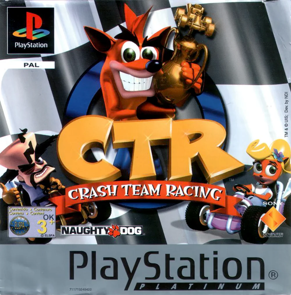 CTR Crash Team Racing PS one twominute ramble