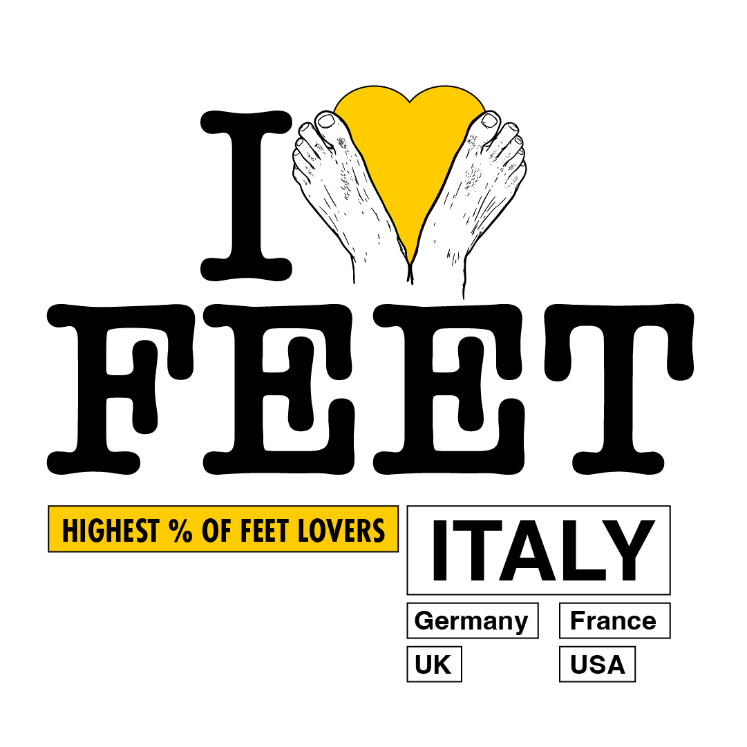 Biggest feet fan countries illustration