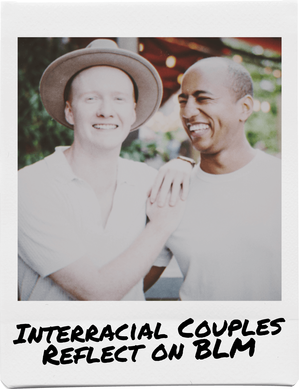 Interracial Couples Reflect on BLM Grindr