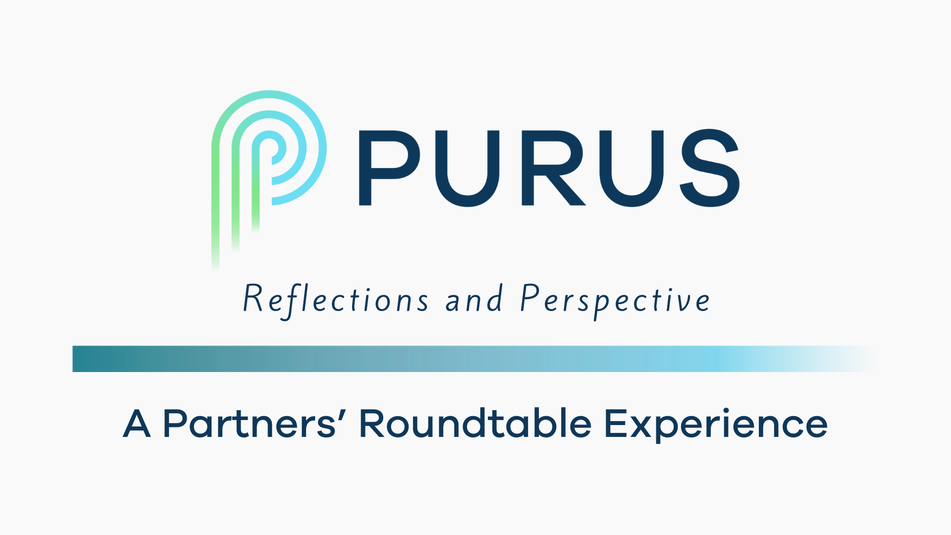 CLEAR Insights Partners' Roundtable Experience Insights Purus
