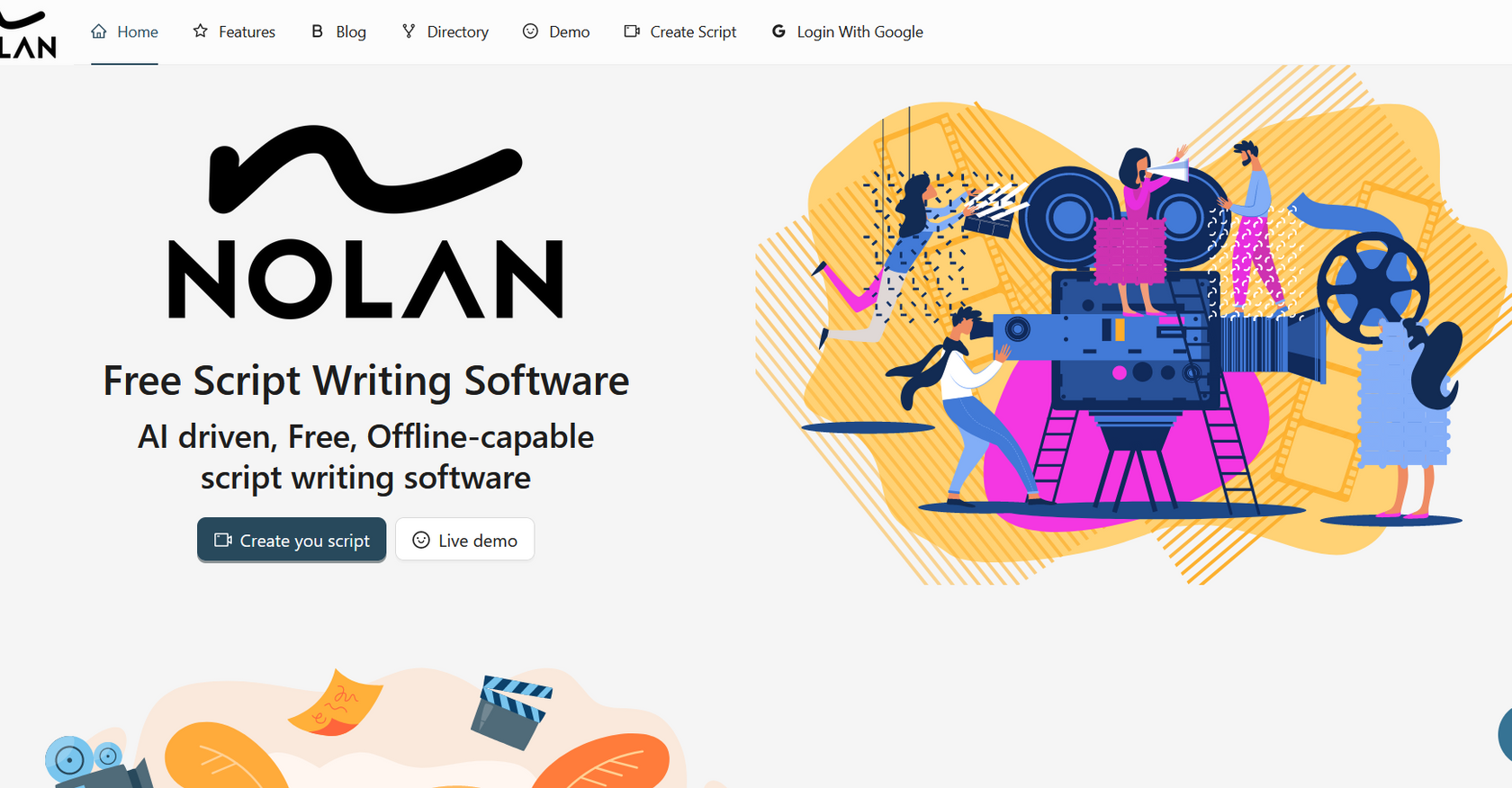 NolanAi Story Teller Explore 10 000 AI Tools Explore Best