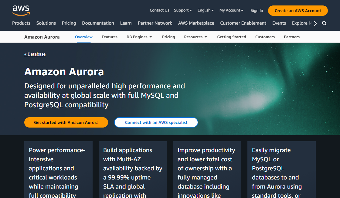 Amazon Aurora Sql – Amazon Aurora Postgresql 無料 – LHWLS