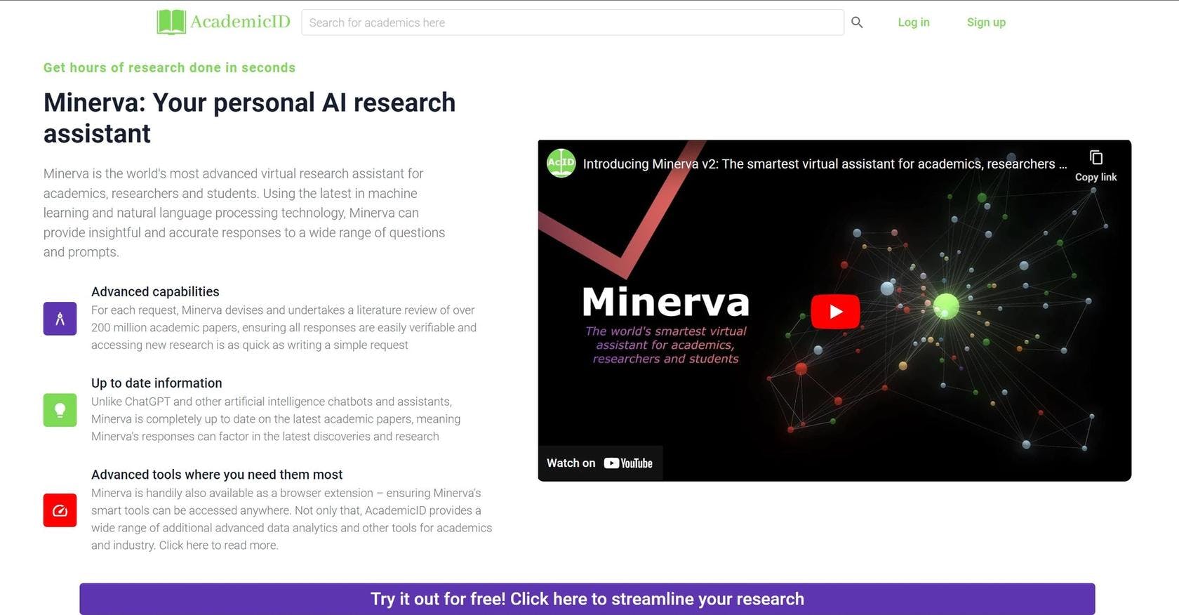 Minerva Research Explore 10,000+ AI Tools & Explore Best Alternatives