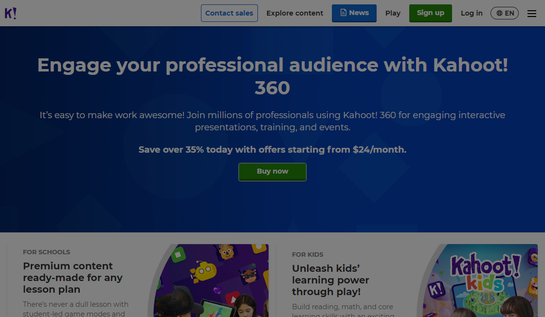 Kahoot education assistant explore 10 000 ai tools explore best