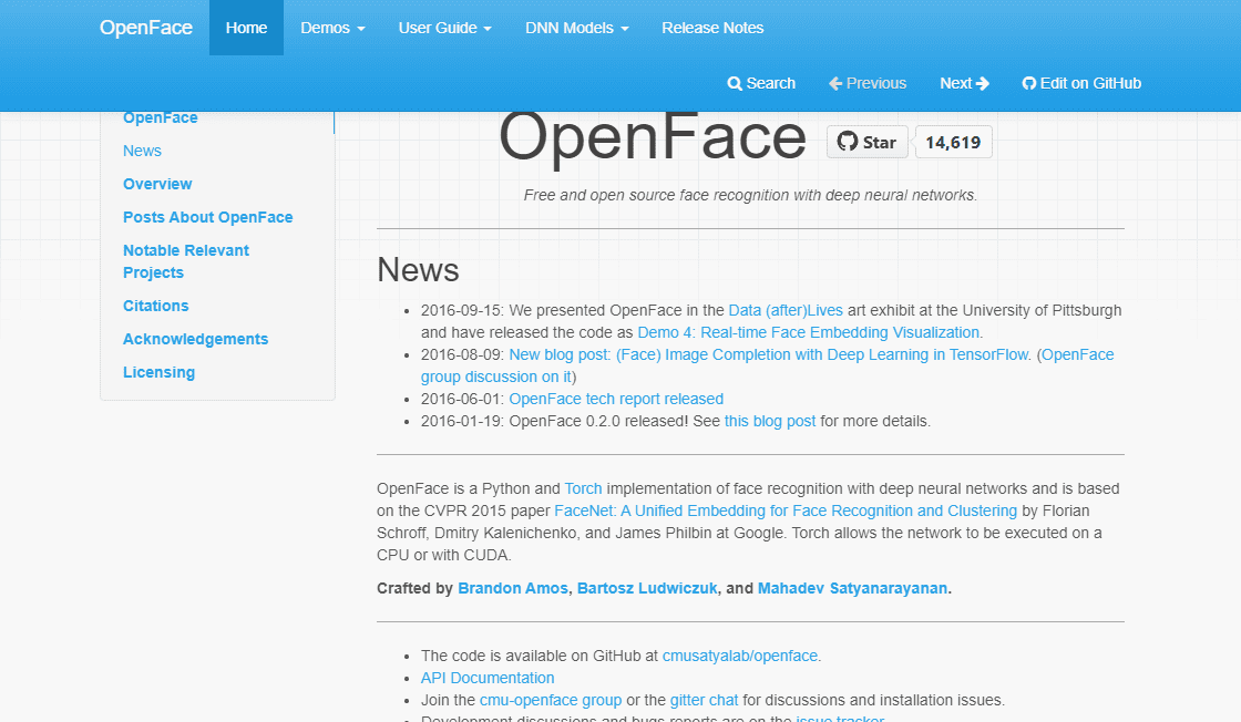 OpenFace - Memory | Explore 10,000+ AI Tools & Explore Best Alternatives