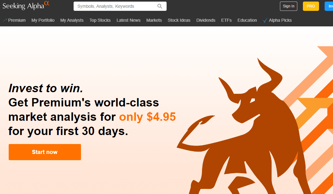 Seeking alpha finance explore 10 000 ai tools explore best