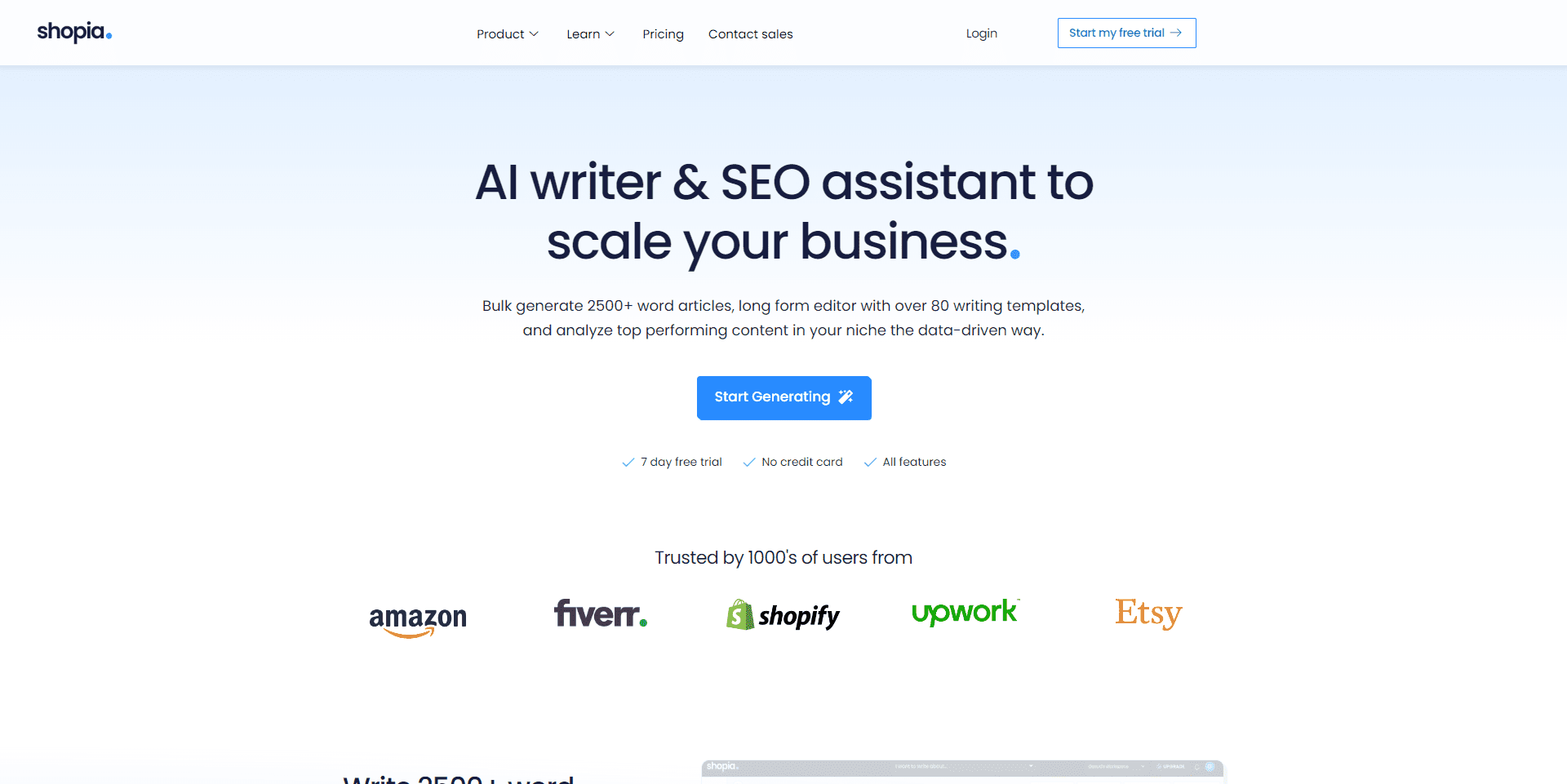 Shopia - SEO | Explore 10,000+ AI Tools & Explore Best Alternatives