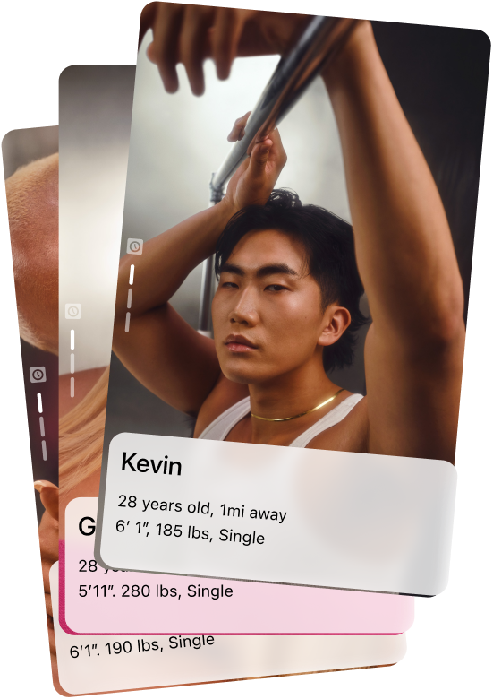 person smiling with eyes closed with 2 other people in the picture