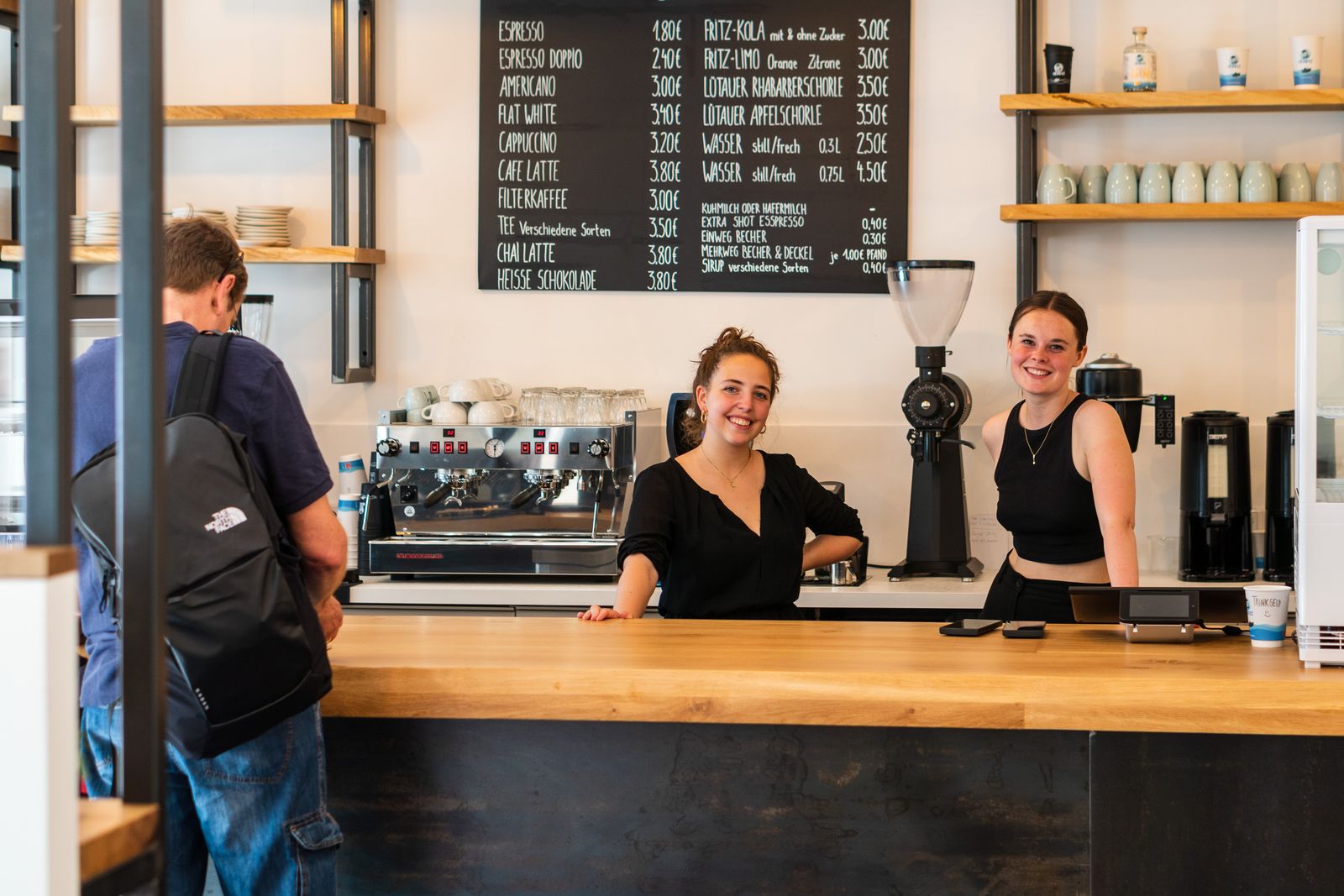 Elbkind Café in Hamburg Frischer Kaffee und leckeres Essen