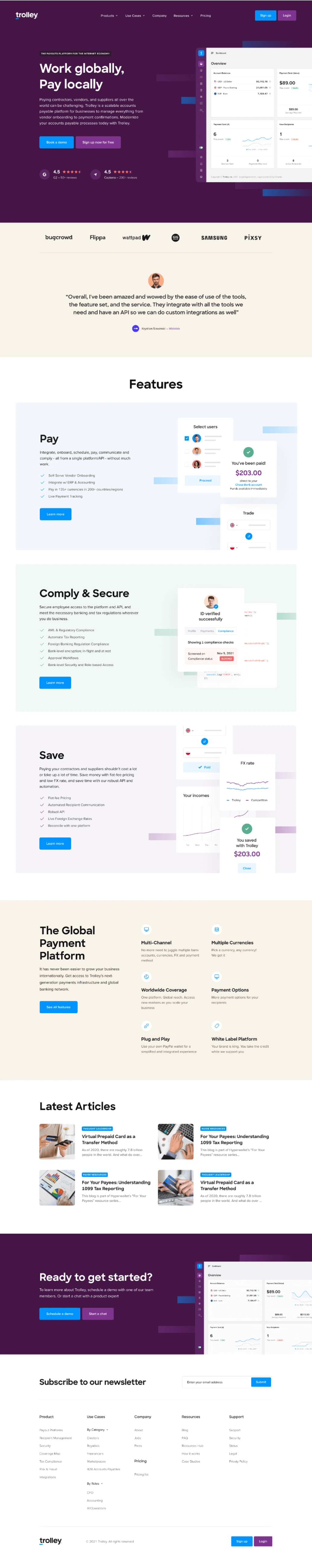 Widelab Proudly presents Trolley — Case Study of UI/UX, Branding ...