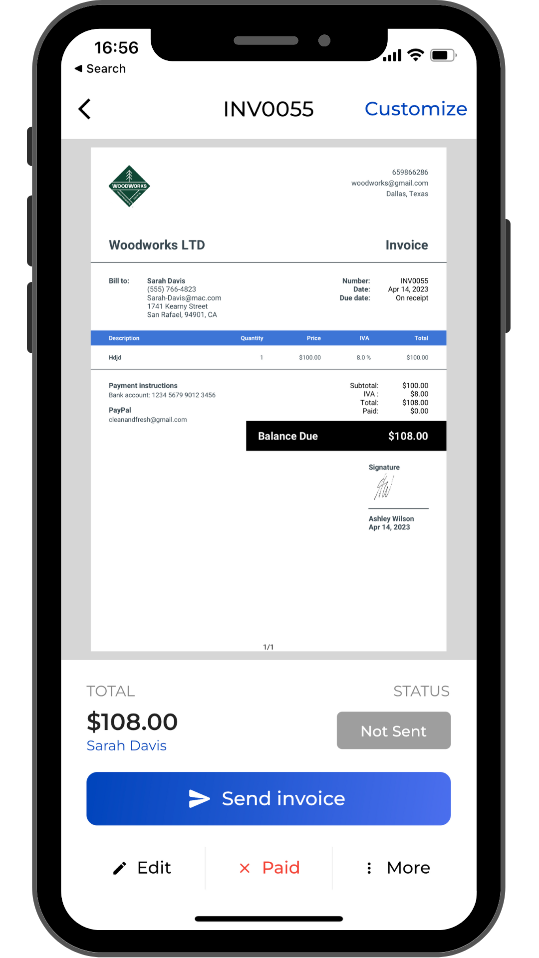 Invoice Fly | The Best Invoice APP for your business