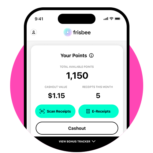 Earn points