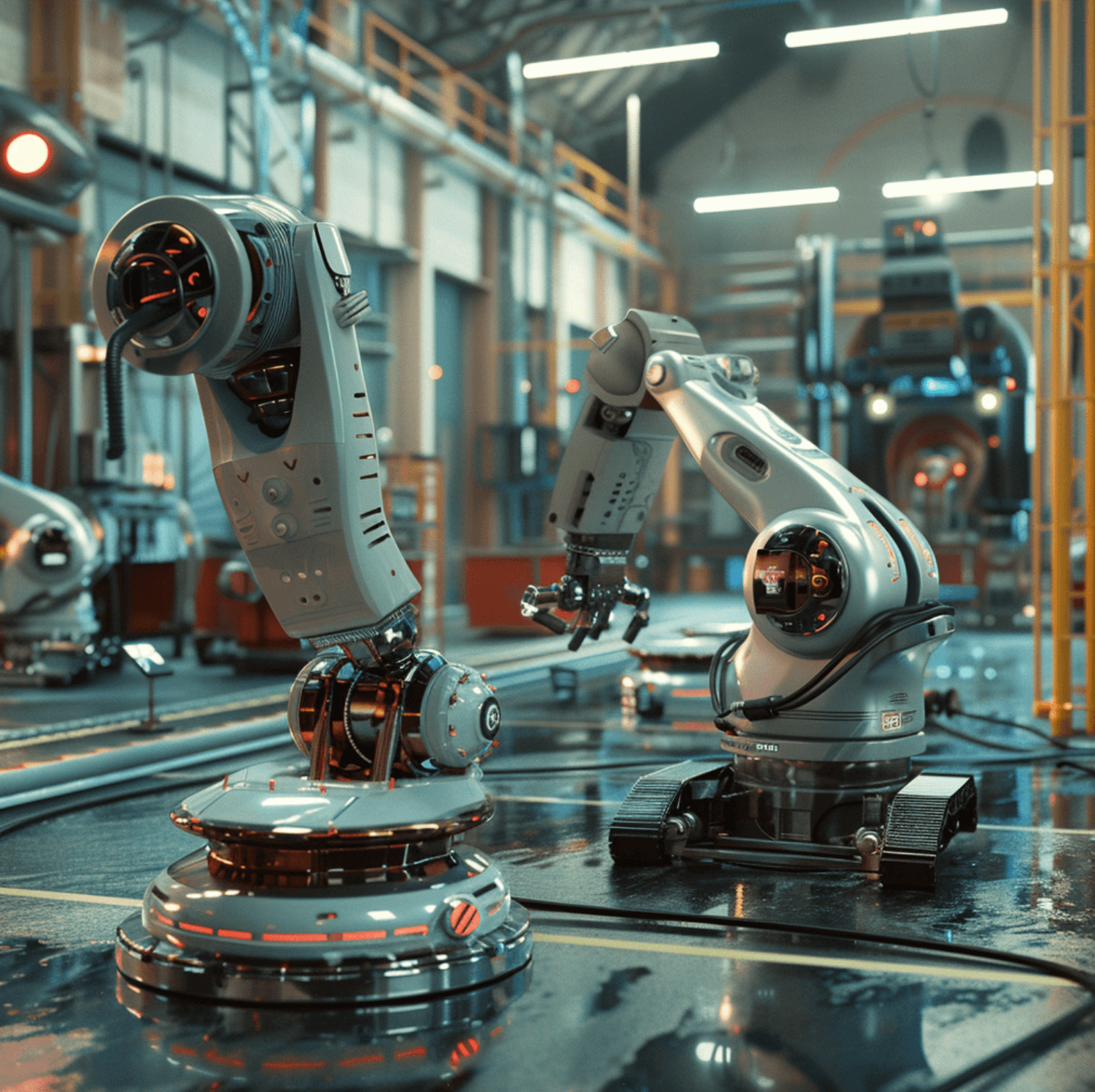 Stationary vs. mobile robots What's the difference? Standard Bots