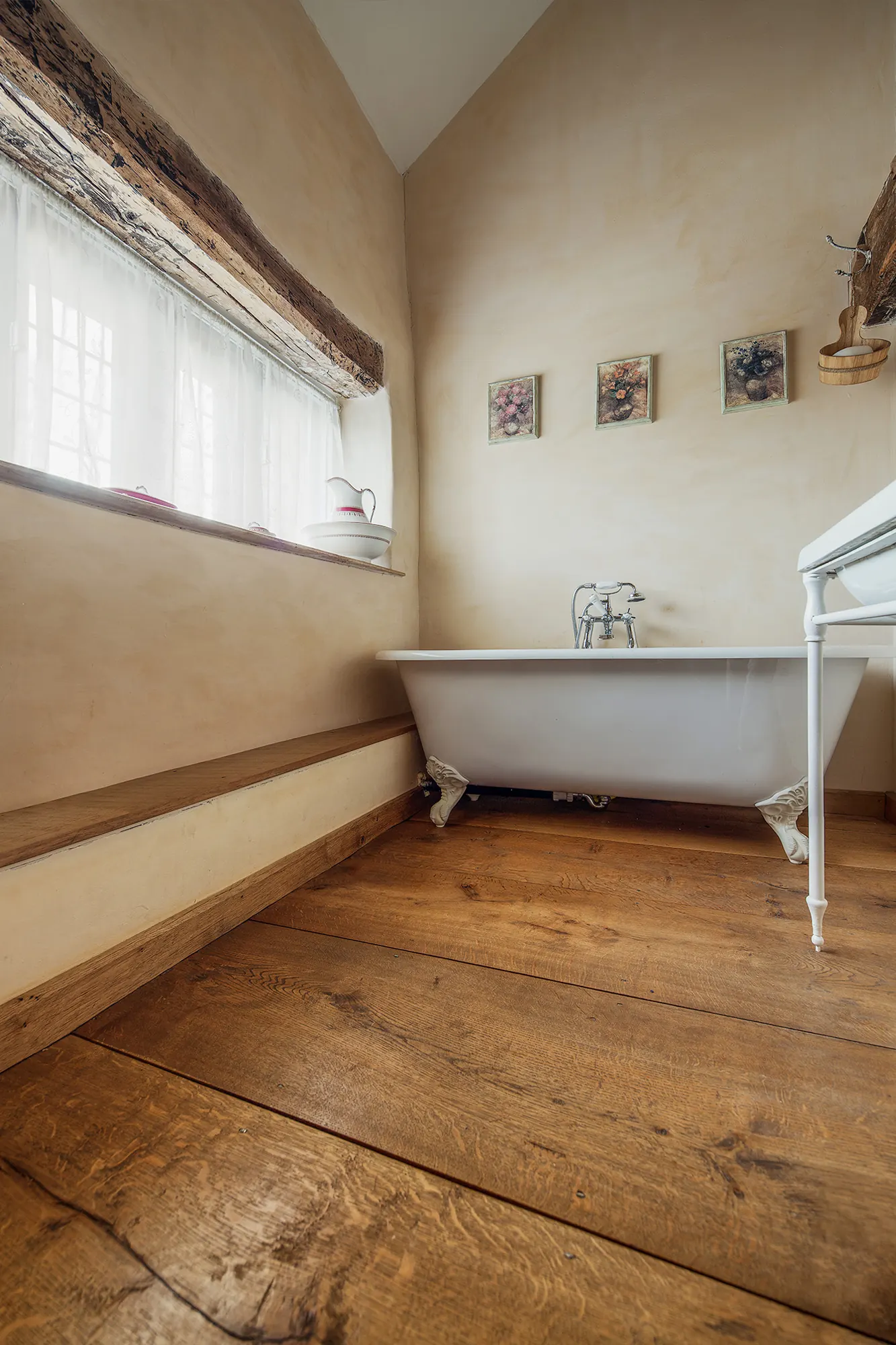 Oak flooring Jack Badger traditional joinery company