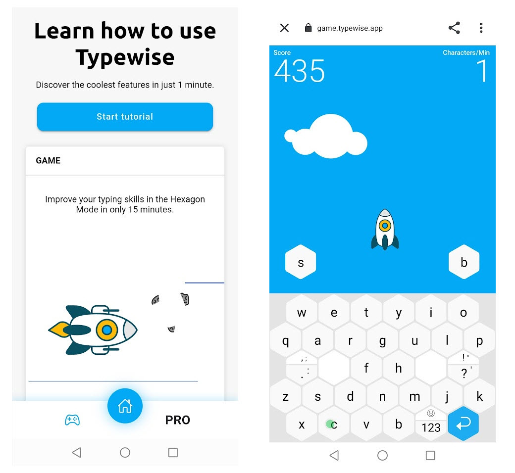 Tip for faster typing on phone: practice and play typing games