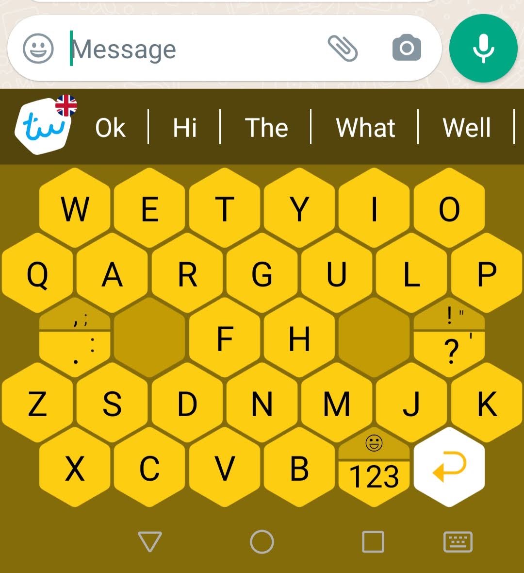 Tip for faster smartphone typing: use a smartphone-optimised keyboard app