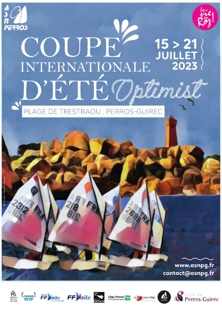 Coupe internationale d’été Optimist du 15 au 21 juillet 2023