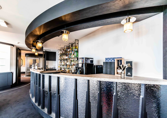 bar l'hotel de luxe Agapa bretagne bord de mer