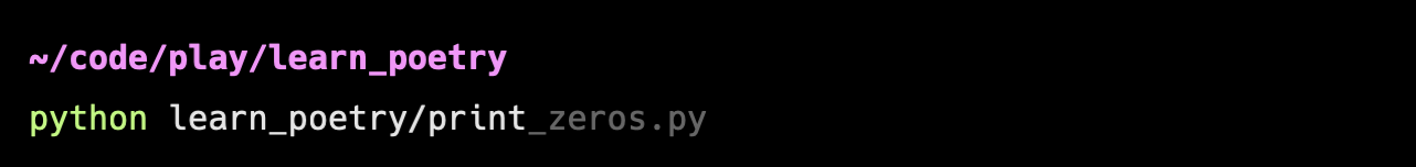Some prose about Poetry: The Python package and dependency manager | Warp