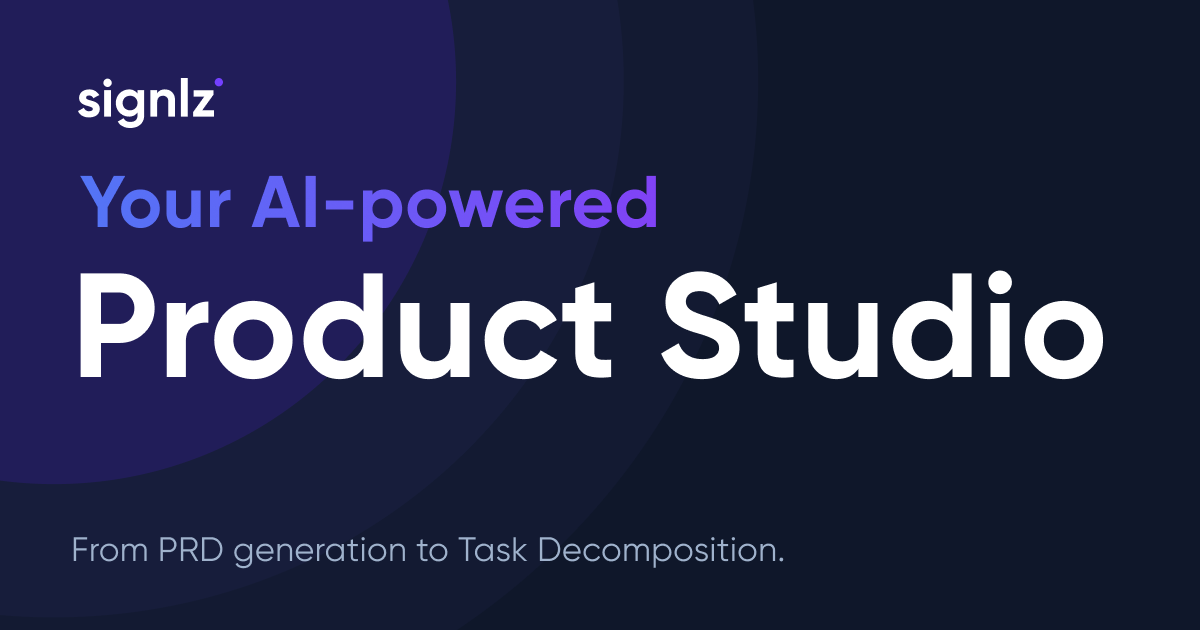 Signlz | Your AI-Powered PRD Generator