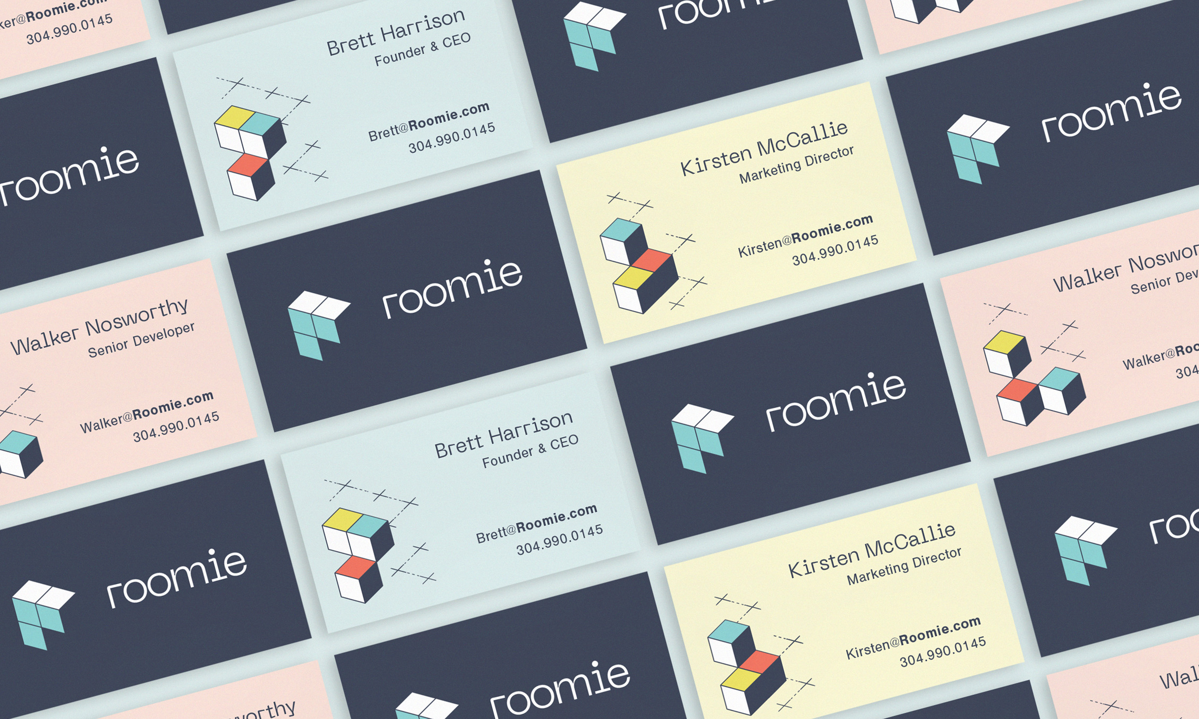 Good Bones Studio | Roomie – SaaS & AR Startup Branding