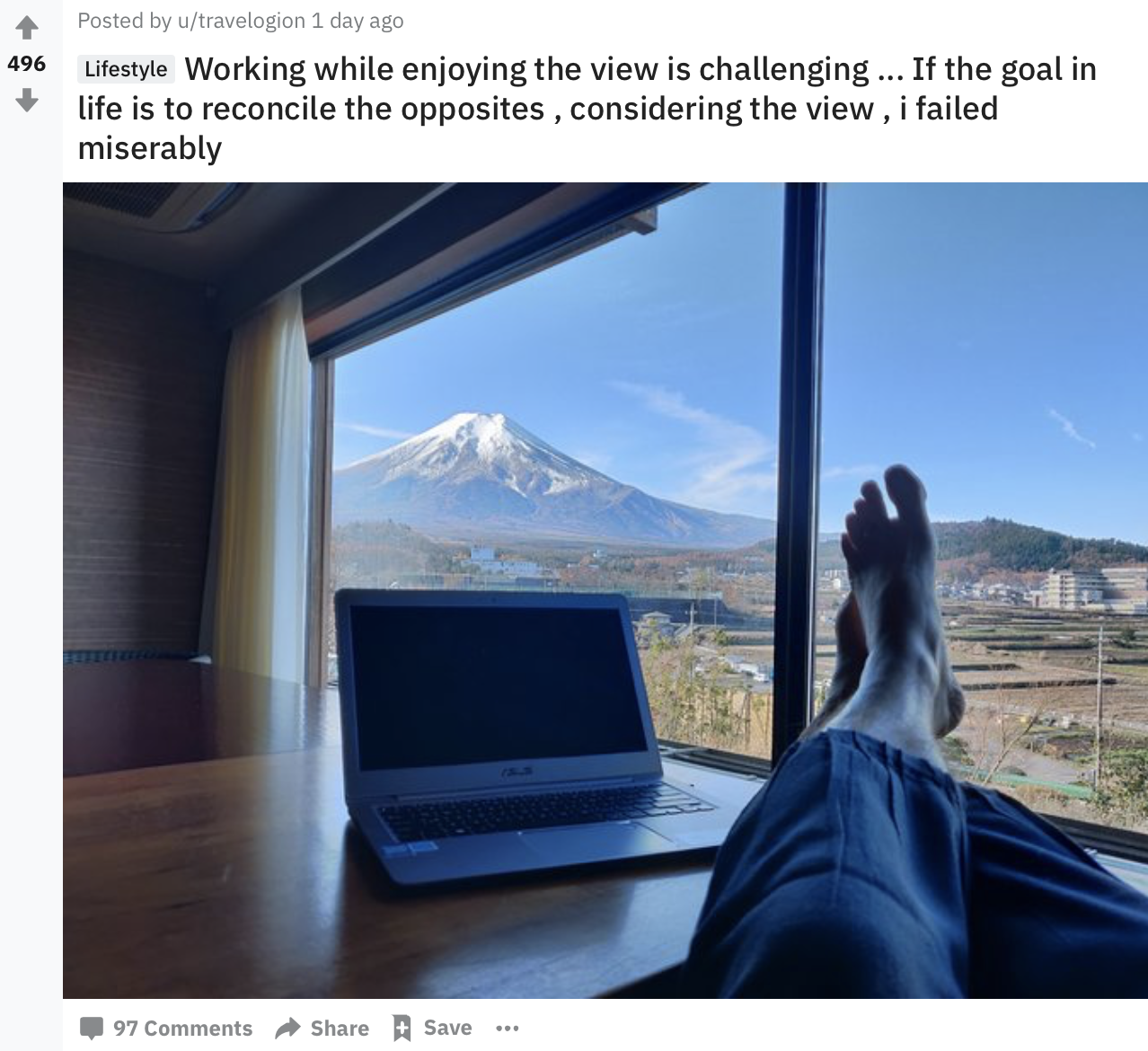 hilo de Reddit de los nómadas digitales