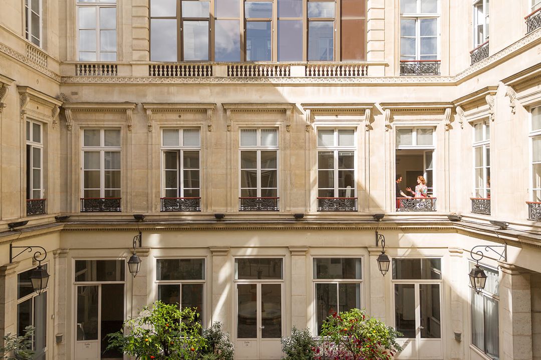 Location salle avec cour intérieure à Paris : Espace Vinci