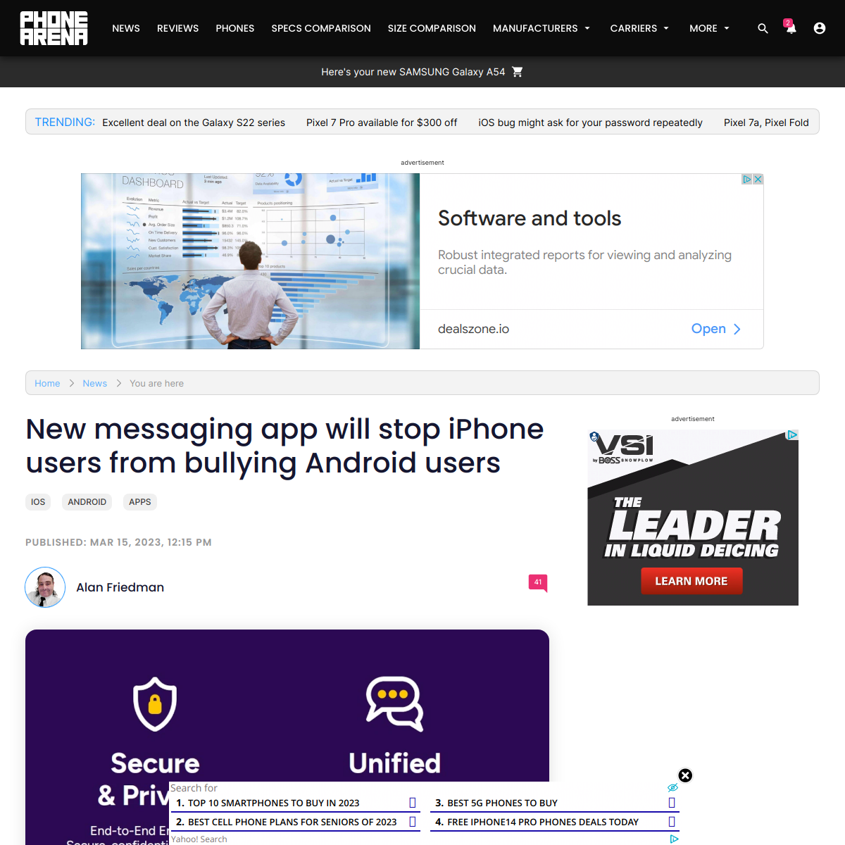 The Sunbird app aims to put an end to iPhone users' bullying with its promise to bring iMessage to Android devices, as reported by PhoneArena.