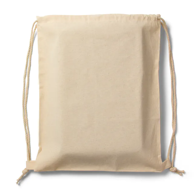 Cotton Drawstring Bag Mockup
