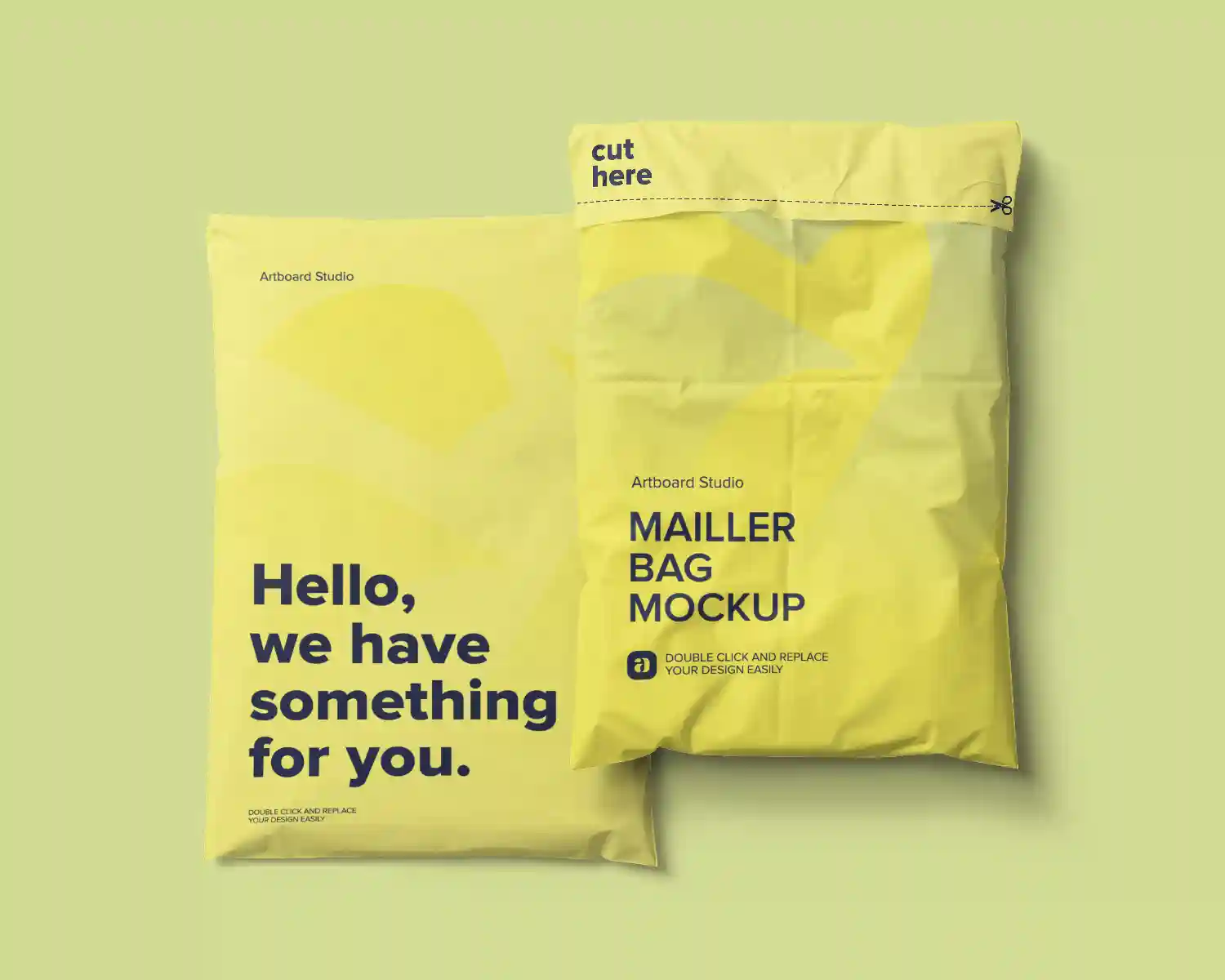 9548+ Square Bag Mockup
