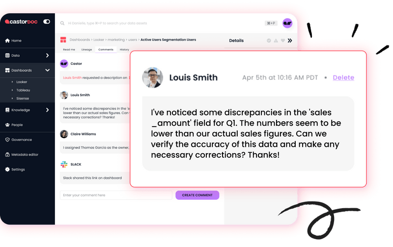 Boost data catalog adoption CastorDoc