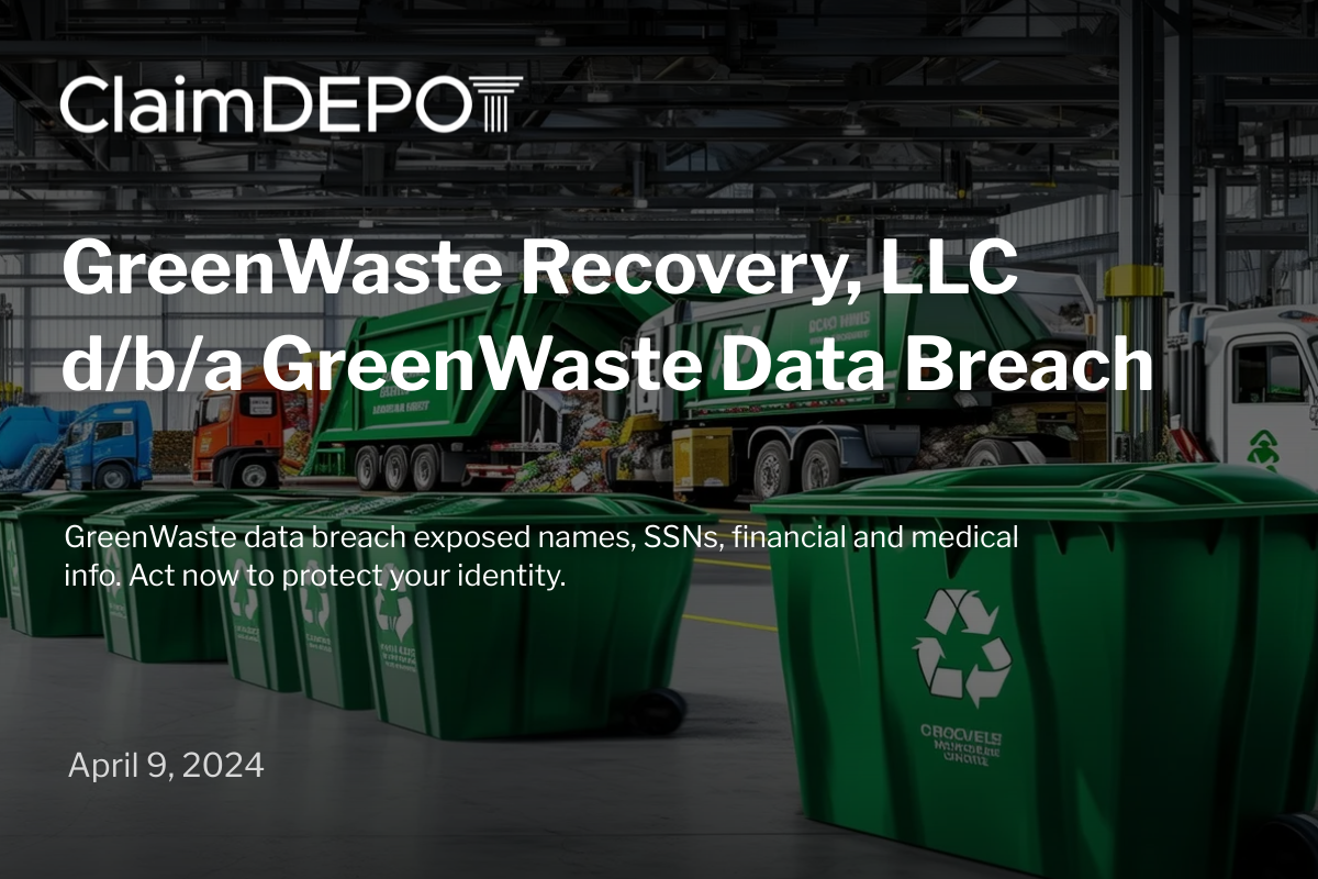GreenWaste Data Breach Exposes Social Security Numbers