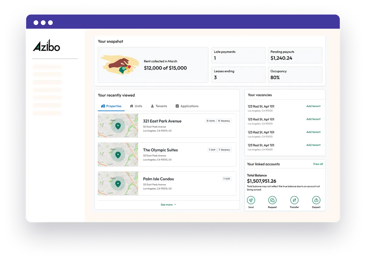Rental Collection Azibos Ultimate Online Solution Azibo