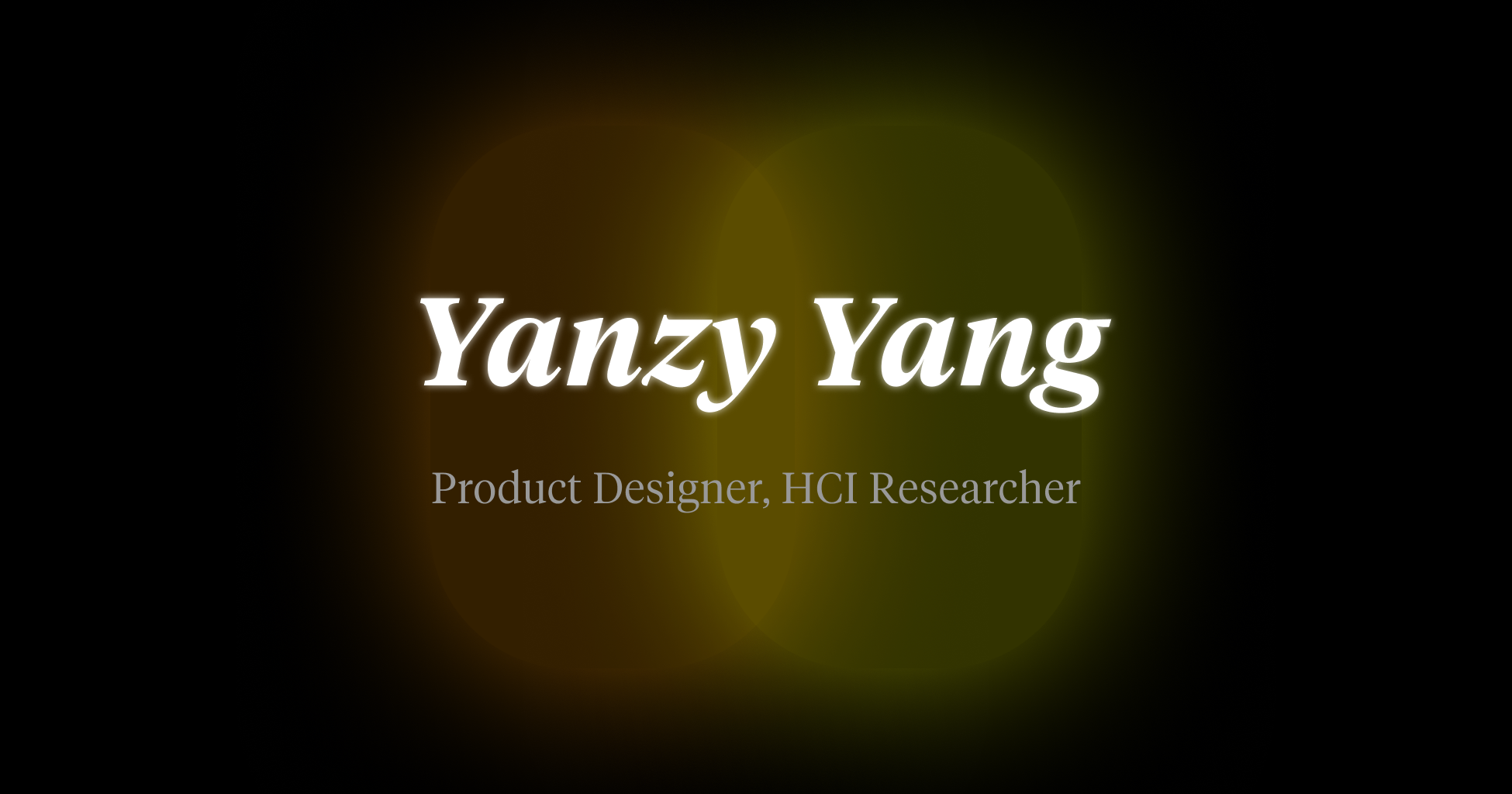 Zhengyang (Yanzy) Yang