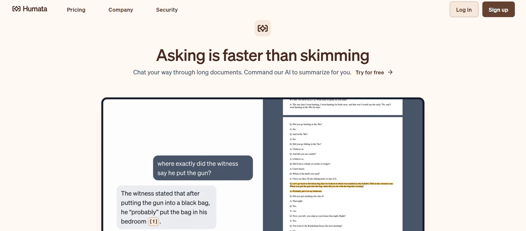 Humata Ai Your New Ai Assistant Tool
