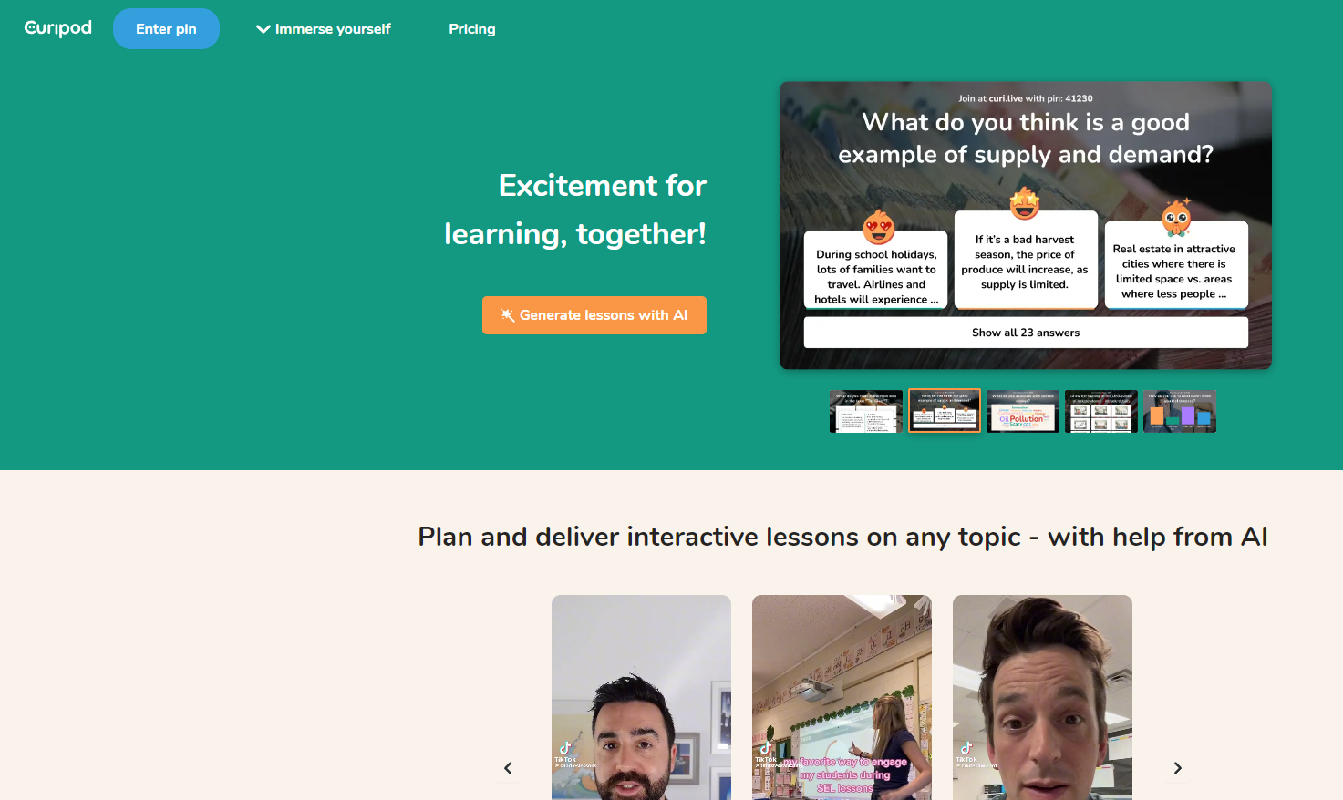Streamline Lesson Planning with AI-Generated Lesson Plans