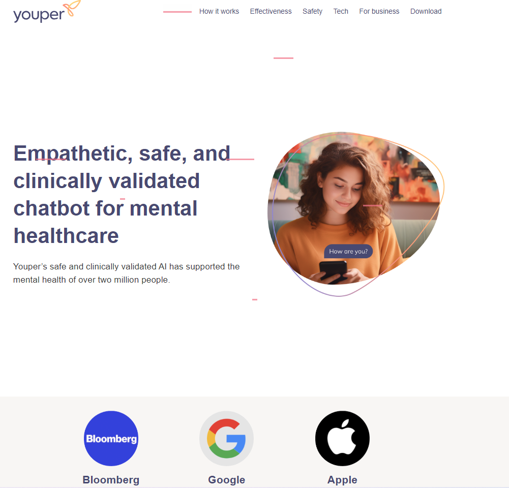 Youper The Power of Youper.ai: Revolutionizing Mental Health