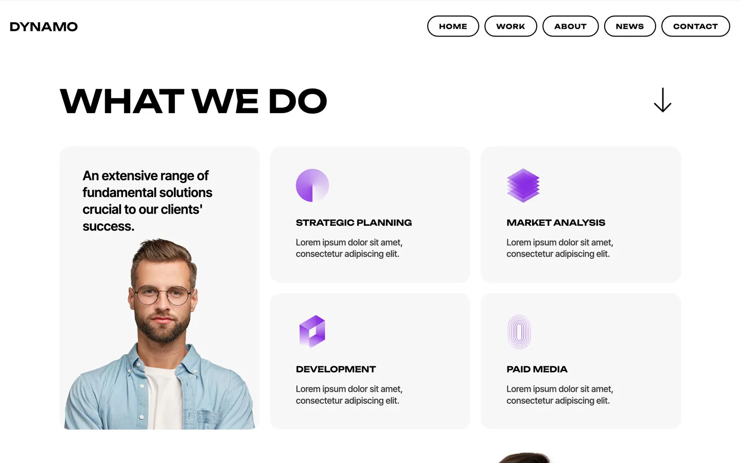 Dynamo Agency Webflow Template